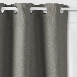 Avis Toilinux Lot de 2 Rideaux isolants Tim 8 œillets - 140 x 260 cm - Taupe