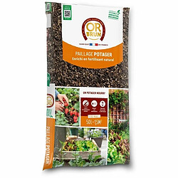Or Brun Paillage Potager 50L