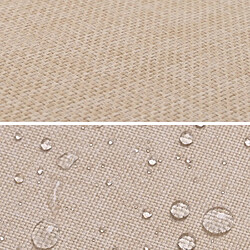 Mendler Bain de soleil en acacia - Beige