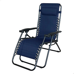 Aktive Chaise longue pliable - Bleu