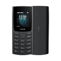 Nokia 105 2G (2023) Noir (Charcoal) Double SIM