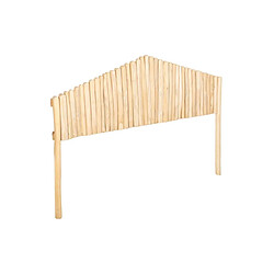 Aubry Gaspard Arthur Tête de lit - Teck naturel - Longueur 151 cm - Idéal pour matelas de 140 cm