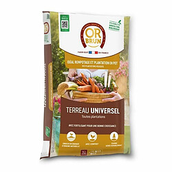 Or brun Terreau universel - 35 L