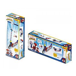 SMOBY - Spidey - Patinette 2 roues pliable - Strucure métale - Petite trottinette avec guidon réglable pas cher