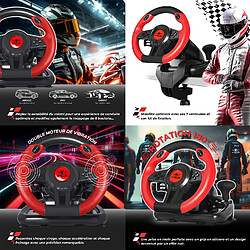 Avis Spirit of Gamers RACE WHEEL PRO 1 - Noir/Rouge