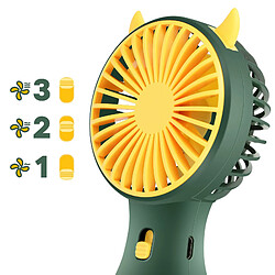 Avizar Mini Ventilateur Kawaii - Vert Foncé pas cher