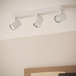 Ledkia Plafonnier Orientable Blanc Cora 3 Spots