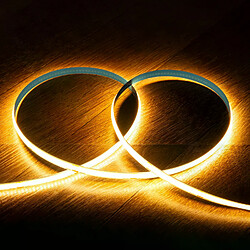 Ledkia Bobine Ruban LED COB 24V IP20 - Blanc Chaud 20 m