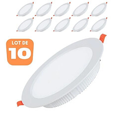 Horoz Electric Lot de 10 spots ALEXA - SMD LED - 30W