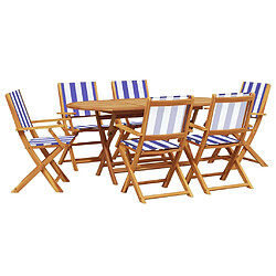 vidaXL Ensemble 7 pcs