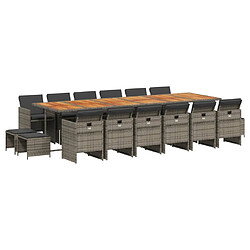 VidaXL Ensemble 17 pcs