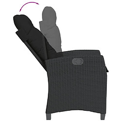 Acheter VidaXL Ensemble à manger 3 pcs - Noir