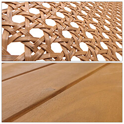 Mendler Ensemble de jardin 4 pièces - gris