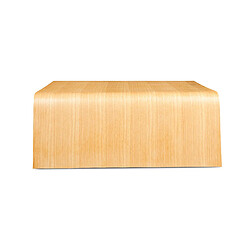 ICONIK INTERIOR Table basse - Porte-revues en bois - Audrey Bois naturel