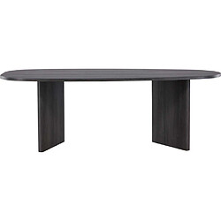 Acheter Venture home table à manger ovale - Noir