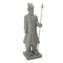 Statue Samouraï 119 cm - Gris