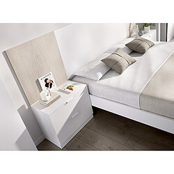 Acheter Pegane Tête de lit scandinave - Blanc