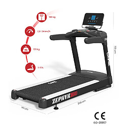 CARE ZEPHYR Tapis de Course - 24 km/h