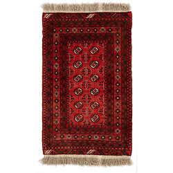 Vidal Tapis de laine 167x107 rouge Afghan