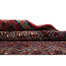 Vidal Tapis de laine 162x128 rouge Birdjend