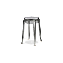 Avis ICONIK INTERIOR Tabouret de Bar Design Transparent - 47cm - Victoria Queen Mauve