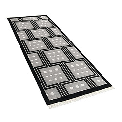 Vidal Tapis Darya - Noir 206x79CM