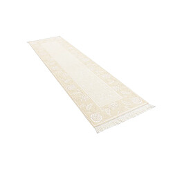 Vidal Tapis de couloir en laine 297x79 beige Darya