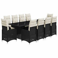 VIDAXL Ensemble de bistro 11 pcs Coussins