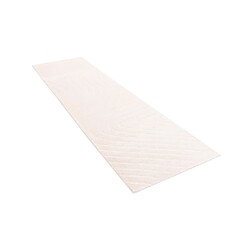 Vidal Tapis de couloir en laine 292x84 beige Darya