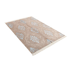 Vidal Tapis de laine 193x130 brun Darya