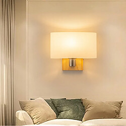 Avis Stoex Applique murale bois verre - Blanc