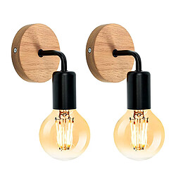 Stoex Vintage Bois - Noir