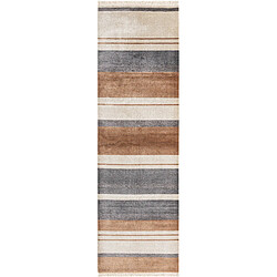 Vidal Tapis de Couloir Darya - Brun - 295 x 81 cm