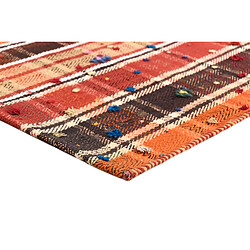 Vidal Tapis de laine 219x148 orange Jajim