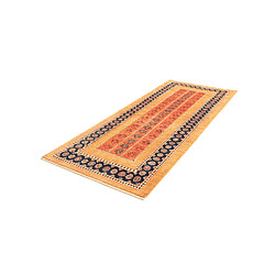 Vidal Tapis de couloir en laine 206x84 brun Kashkuli