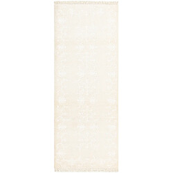 Vidal Tapis de couloir en laine 203x79 beige Darya