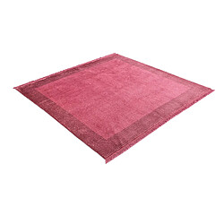 VIDAL Tapis de Laine Darya - Rose 152x147 cm