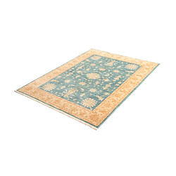 Vidal Tapis de laine bleu 200x153 - Kaizar