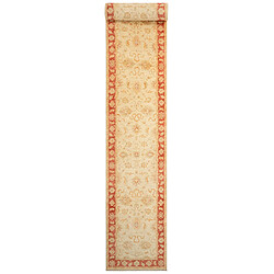 Vidal Tapis de couloir en laine 595x88 beige Kaizar