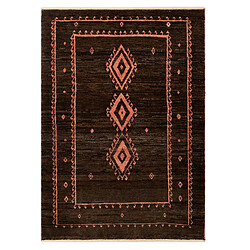 Vidal Tapis de couloir en laine Kashkuli - Orange