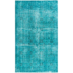 VIDAL Ultra Vintage Tapis en laine - Fait main - Hauteur de poil faible - 292x175 cm