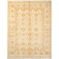 Vidal Tapis de laine 197x152 beige Kaizar