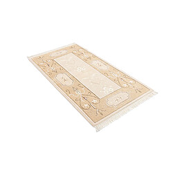 Vidal Tapis de laine 152x84 brun Darya