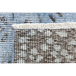 Tapis de laine VIDAL - Bleu Ultra Vintage