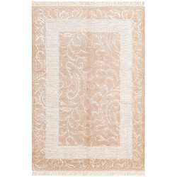 VIDAL Tapis de Laine Brun 193x130