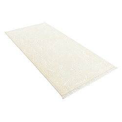 Vidal Tapis de couloir en laine 201x99 beige Darya