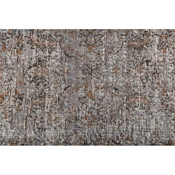 Vidal Tapis de Laine Gris Ultra Vintage