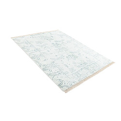 VIDAL Darya Tapis Laine - Bleu - 180x122 cm