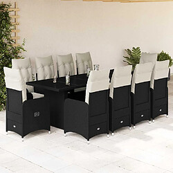 VIDAXL Ensemble de bistro 11 pcs Coussins