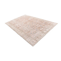 VIDAL Tapis de Laine Rose Ultra Vintage pas cher